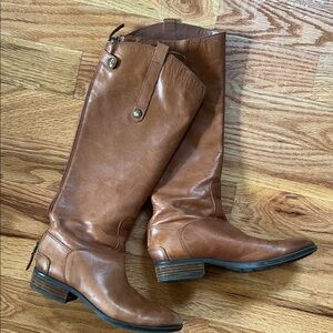Sam Edelman Chestnut Leather Boots